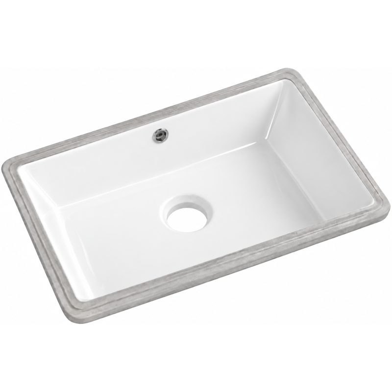 Mexen Venus po stalviršiumi montuojamas praustuvas 54 x 35 cm, baltas - 25415400