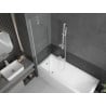 Mexen Next vonios pertvara vienos dalies, 50 x 150 cm, skaidri, balta - 895-050-000-00-00-20