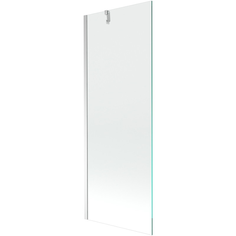 Mexen Next voniai skirtas vienos dalies ekranas 70 x 150 cm, skaidrus, chromas - 895-070-000-00-00-01