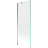 Mexen Next vonios ekranas vienos dalies 70 x 150 cm, permatomas, auksinis - 895-070-000-00-00-50