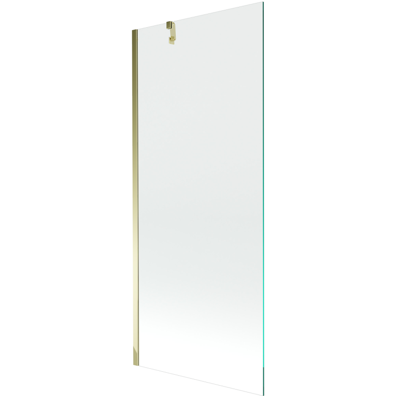 Mexen Next vonios kambario ekrano 1 sparno 80 x 150 cm, skaidrus, auksinis - 895-080-000-00-00-50