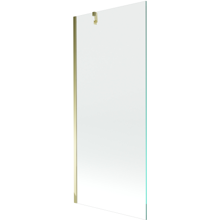 Mexen Next vonios kambario ekrano 1 sparno 80 x 150 cm, skaidrus, auksinis - 895-080-000-00-00-50