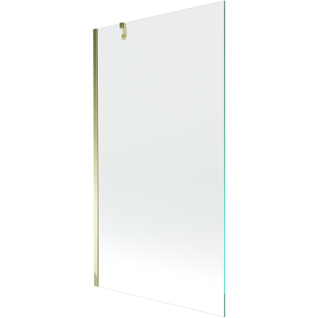 Mexen Next vonios ekranas 1-duris 90 x 150 cm, skaidrus, auksinis - 895-090-000-00-00-50