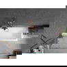 Mexen Next 1 judamosios dalies vonios sienelė 90 x 150 cm, Skaidrus, Rožinio aukso - 895-090-000-00-00-60