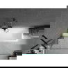 Mexen Next 1 judamosios dalies vonios sienelė 90 x 150 cm, Skaidrus, Juoda - 895-090-000-00-00-70