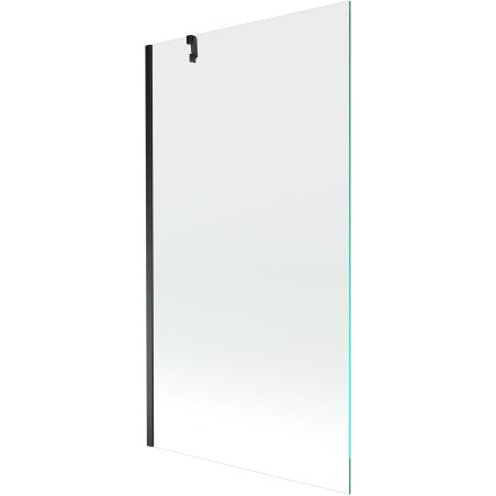 Mexen Next vonios panelė, vienos dalies 100 x 150 cm, skaidri, juoda - 895-100-000-00-00-70