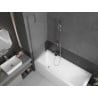 Mexen Next vonios ekrano durys, 1 sparno, 50 x 150 cm, matinės, chromas - 895-050-000-00-30-01