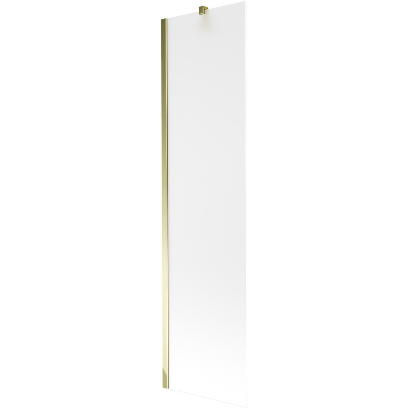 Mexen Next vienos dalies vonios ekranas 50 x 150 cm, matinio stiklo, auksinis - 895-050-000-00-30-50
