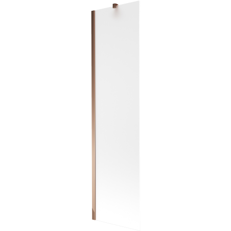 Mexen Next 1-durų vonios ekranas 50 x 150 cm, matinė, rožinis auksas - 895-050-000-00-30-60