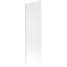 Mexen Next 1 varčios vonios ekranas 60 x 150 cm, matinė, balta - 895-060-000-00-30-20