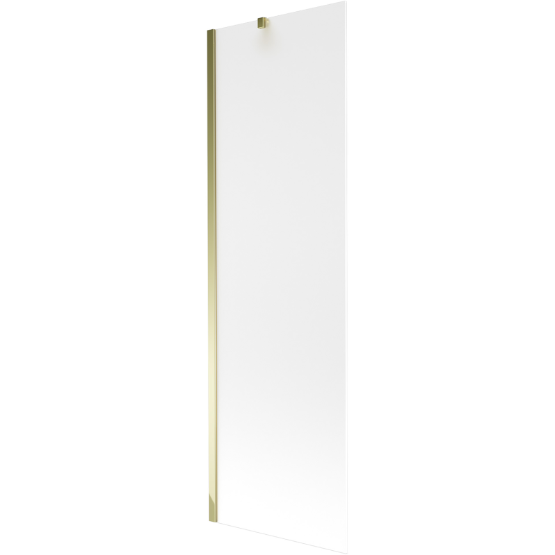 Mexen Next vonios ekranas 1-durys, 60 x 150 cm, matinė, auksinė - 895-060-000-00-30-50