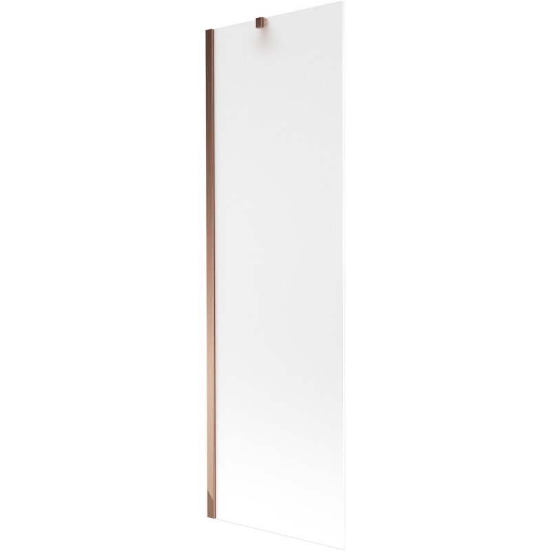 Mexen Next voniai ekranas vieno sparno 60 x 150 cm, šerkšnas, rožinis auksas - 895-060-000-00-30-60