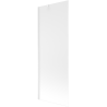 Mexen Next 1-panelė vonios sienelė 70 x 150 cm, matinė, balta - 895-070-000-00-30-20