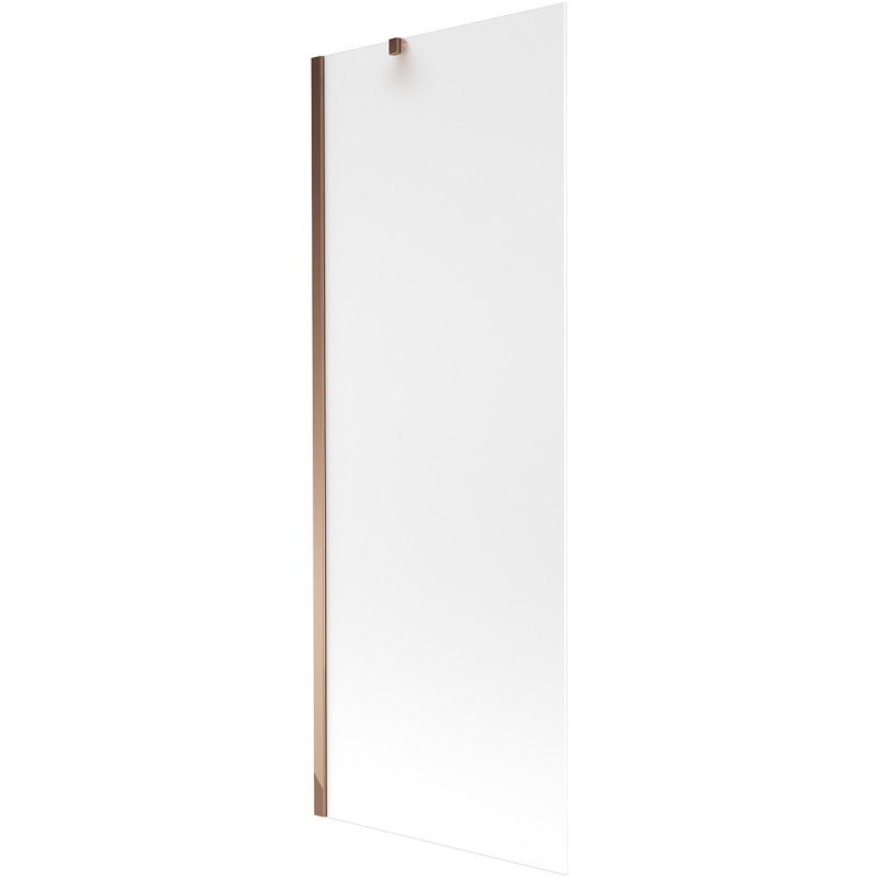 Mexen Next 1-sparnis vonios ekranas 70 x 150 cm, matinė danga, rožinis auksas - 895-070-000-00-30-60