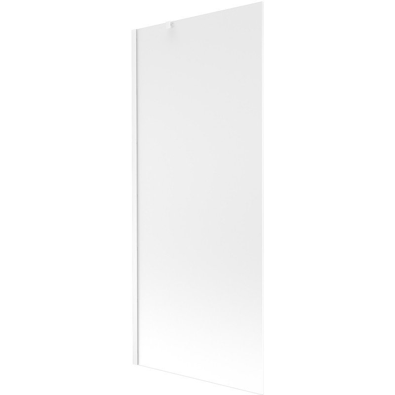Mexen Next vonia ekranas 1-sparnas 80 x 150 cm, matinė, balta - 895-080-000-00-30-20