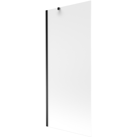Mexen Next vonios ekranas su vienu skydu 80 x 150 cm, matinis, juodas - 895-080-000-00-30-70