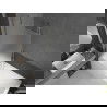 Mexen Next vonios pertvara, vienvėrė 90 x 150 cm, šerkšnas, chromas - 895-090-000-00-30-01
