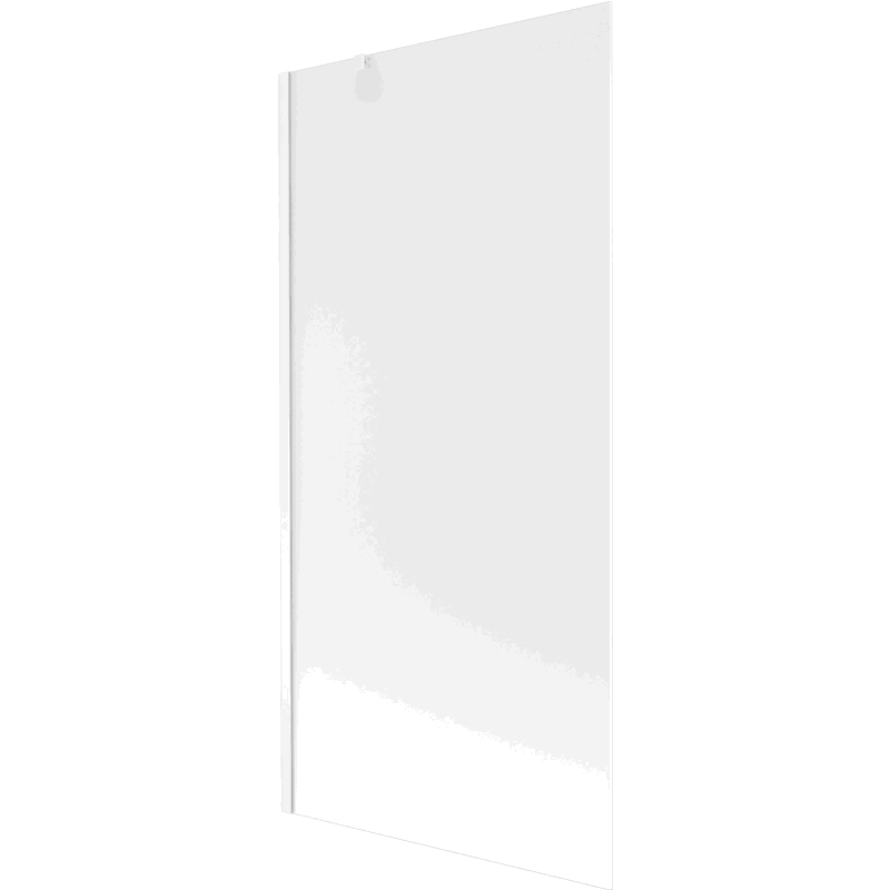 Mexen Next vonios ekranas 1-duris 90 x 150 cm, matinė, balta - 895-090-000-00-30-20