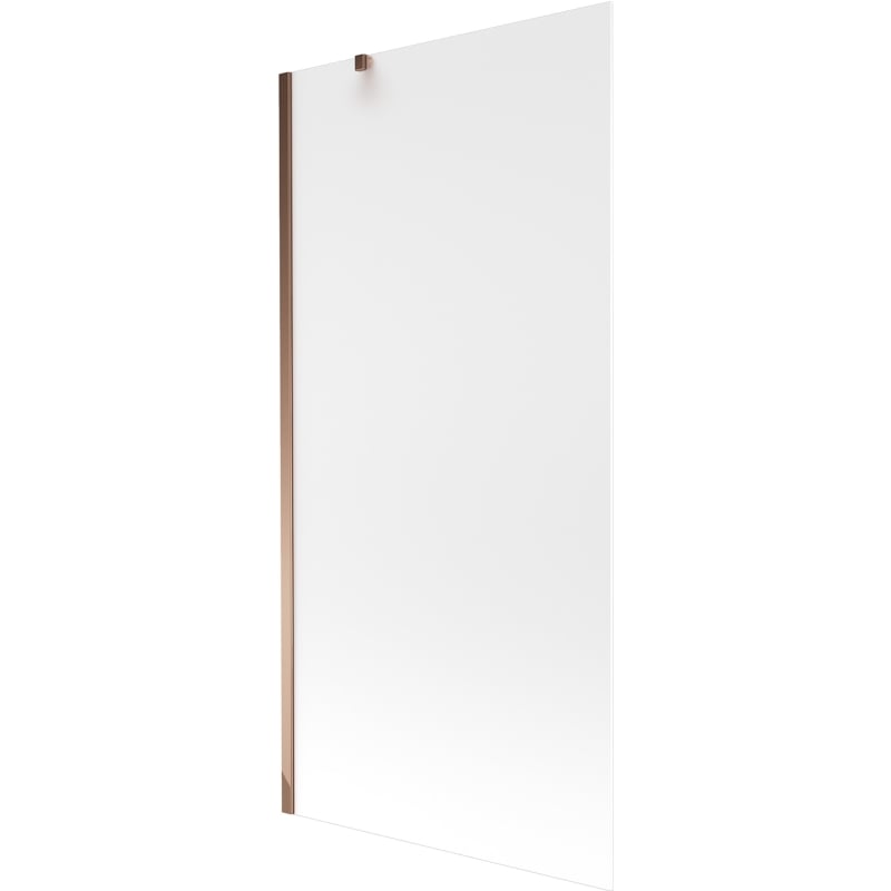 Mexen Next 1-stiklo vonios pertvara 90 x 150 cm, matinė, rožinis auksas - 895-090-000-00-30-60