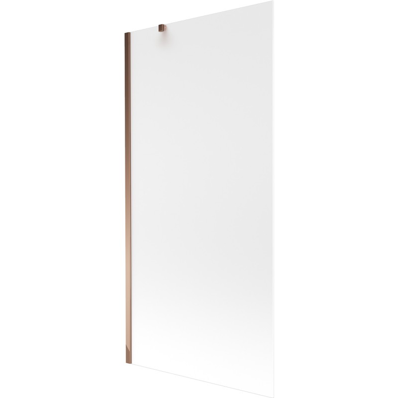 Mexen Next vonios pertvara 1-duris 90 x 150 cm, matinė, rožinis auksas - 895-090-000-00-30-60