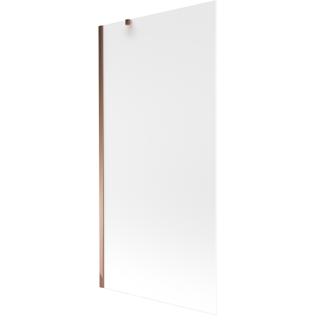 Mexen Next 1-stiklo vonios pertvara 90 x 150 cm, matinė, rožinis auksas - 895-090-000-00-30-60