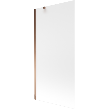 Mexen Next vonios pertvara 1-duris 90 x 150 cm, matinė, rožinis auksas - 895-090-000-00-30-60
