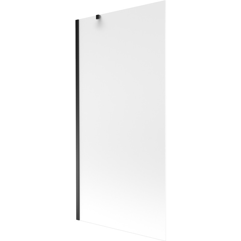 Mexen Next vonios ekranas vienasparnis 90 x 150 cm, matinė, juoda - 895-090-000-00-30-70