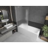 Mexen Next voniai skirtas 1-duris pertvaras 100 x 150 cm, matinis, baltas - 895-100-000-00-30-20