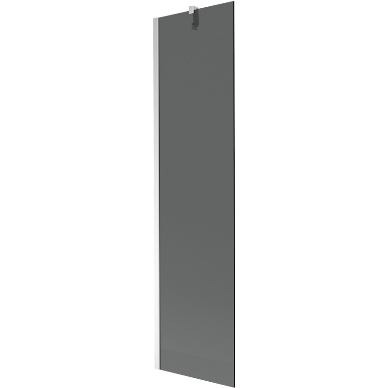 Mexen Next 1-durų vonios ekranas 50 x 150 cm, grafitas, chromas - 895-050-000-00-40-01