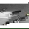 Mexen Next vonios ekranas vieno sparno 50 x 150 cm, grafitas, chromas - 895-050-000-00-40-01