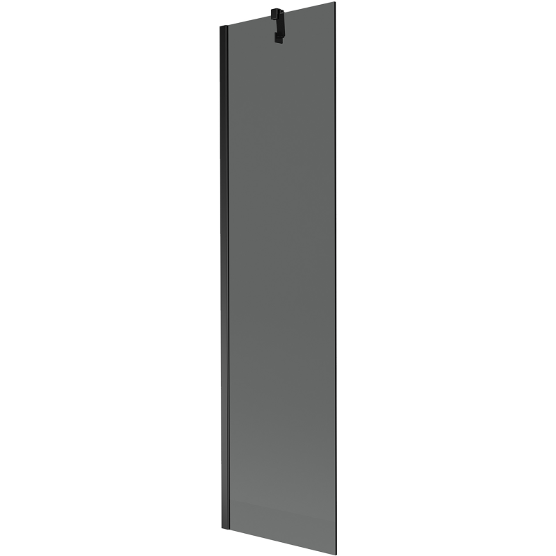 Mexen Next vienos dalies vonios ekranas 50 x 150 cm, grafitas, juodas - 895-050-000-00-40-70