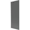 Mexen Next vonios pertvara, 1 sparno, 70 x 150 cm, grafitas, chromas - 895-070-000-00-40-01