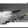 Mexen Next vonios pertvara, 1 sparno, 70 x 150 cm, grafitas, chromas - 895-070-000-00-40-01