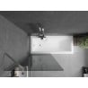 Mexen Next vonios pertvara 1 sparno 80 x 150 cm, grafitas, chromas - 895-080-000-00-40-01