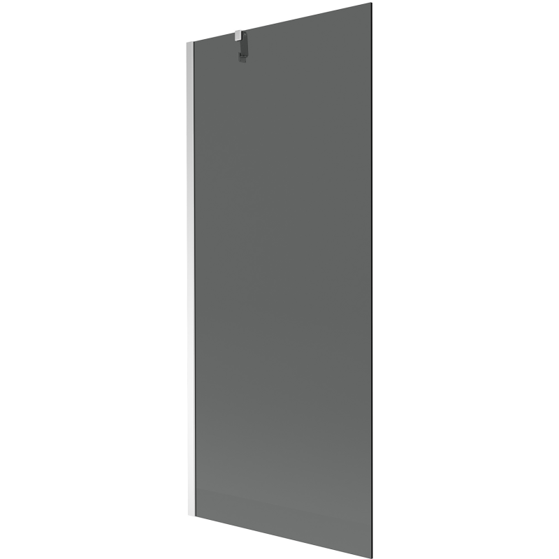 Mexen Next vonios pertvara 1 sparno 80 x 150 cm, grafitas, chromas - 895-080-000-00-40-01