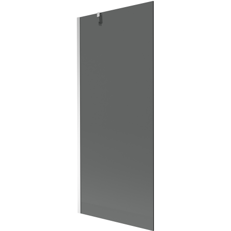 Mexen Next vienos dalies vonios ekranas 80 x 150 cm, grafitas, chromas - 895-080-000-00-40-01