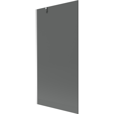 Mexen Next 1-durio vonios ekranas 90 x 150 cm, grafitas, chromas - 895-090-000-00-40-01