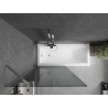 Mexen Next 1-durio vonios ekranas 90 x 150 cm, grafitas, chromas - 895-090-000-00-40-01