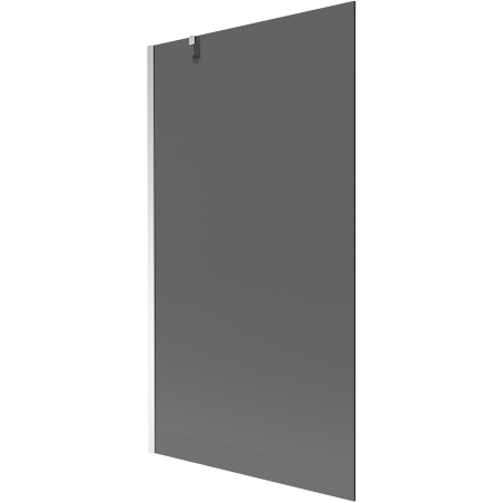 Mexen Next vonios pertvara, 1-sparnas, 100 x 150 cm, grafitas, chromas - 895-100-000-00-40-01