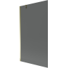Mexen Next vonia ekranas 1 sparno 100 x 150 cm, grafitas, auksinis - 895-100-000-00-40-50