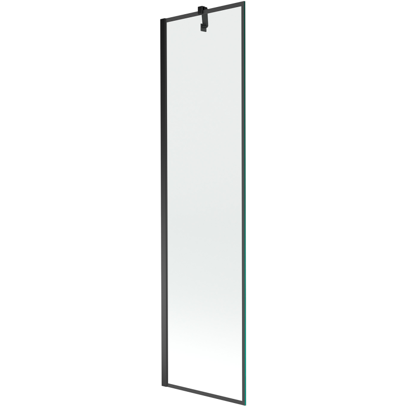 Mexen Next vonios pertvara su vienu duru vyriu 50 x 150 cm, juodas rėmas, juoda - 895-050-000-00-70-70