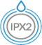 Apsaugos laipsnis IPX2 